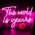 THE WORLD IS YOURS