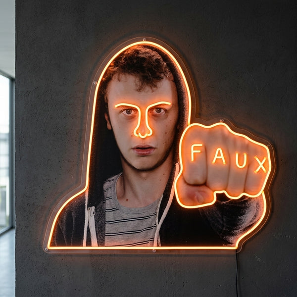Votre néon LED personnalisé · 1A4D95